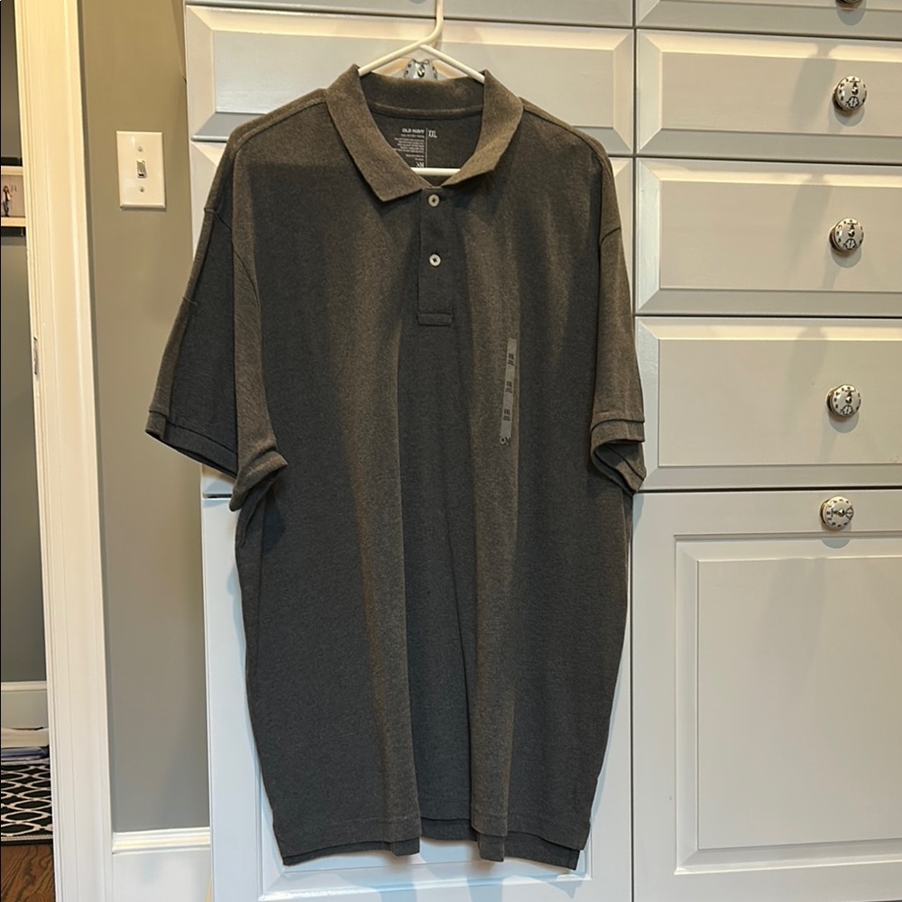 Men's Old Navy Gray Polo Shirt